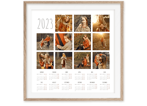 kalender collage weihnachtsgeschenk 1