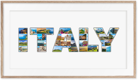 Eine Italien-Collage ist eine wunderschöne Erinnerung