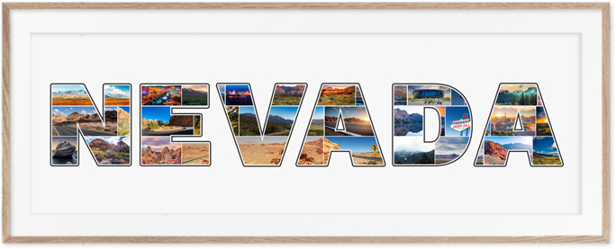 Eine Nevada-Collage ist eine wunderschöne Erinnerung
