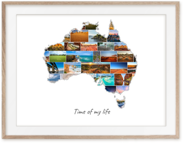 Deine Australien-Collage aus eigenen Fotos