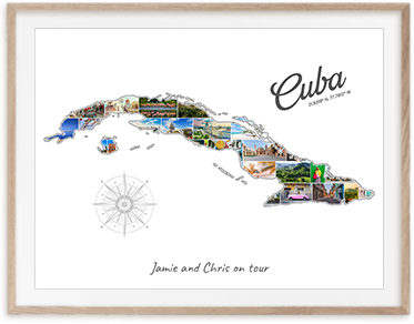Deine Kuba-Collage aus eigenen Fotos