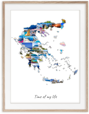 Deine Griechenland-Collage aus eigenen Fotos