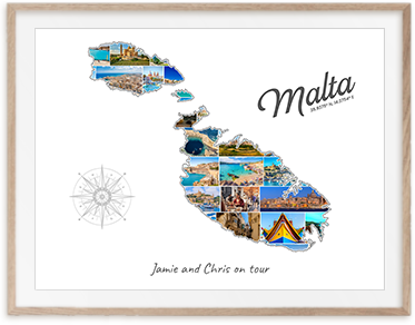 Deine Malta-Collage aus eigenen Fotos