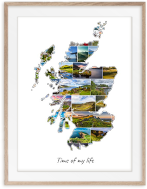 Deine Schottland-Collage aus eigenen Fotos