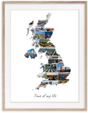 Deine England-Collage aus eigenen Fotos