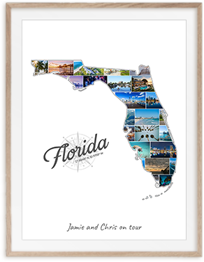 Deine Florida-Collage aus eigenen Fotos
