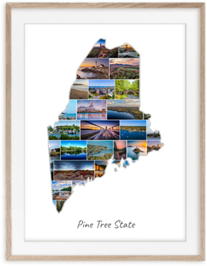 Deine Maine-Collage aus eigenen Fotos