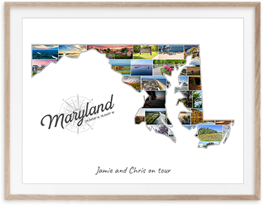 Deine Maryland-Collage aus eigenen Fotos