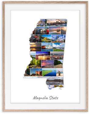 Deine Mississippi-Collage aus eigenen Fotos