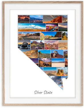 Deine Nevada-Collage aus eigenen Fotos