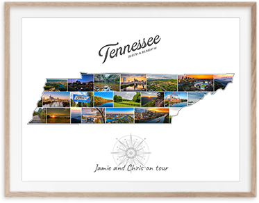 Deine Tennessee-Collage aus eigenen Fotos