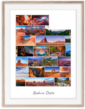 Deine Utah-Collage aus eigenen Fotos