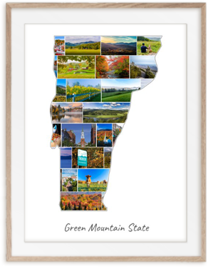 Deine Vermont-Collage aus eigenen Fotos