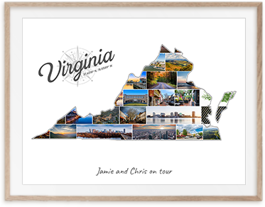 Deine Virginia-Collage aus eigenen Fotos