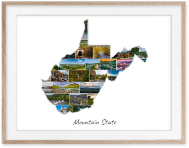 Deine West Virginia-Collage aus eigenen Fotos