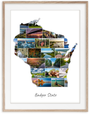 Deine Wisconsin-Collage aus eigenen Fotos