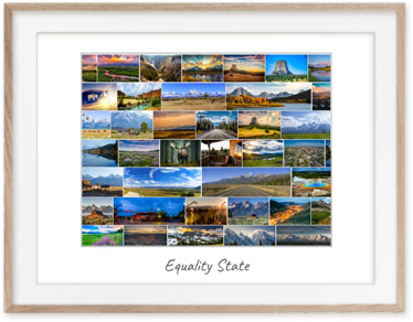 Deine Wyoming-Collage aus eigenen Fotos